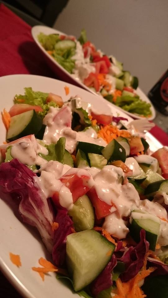 Salada colorida